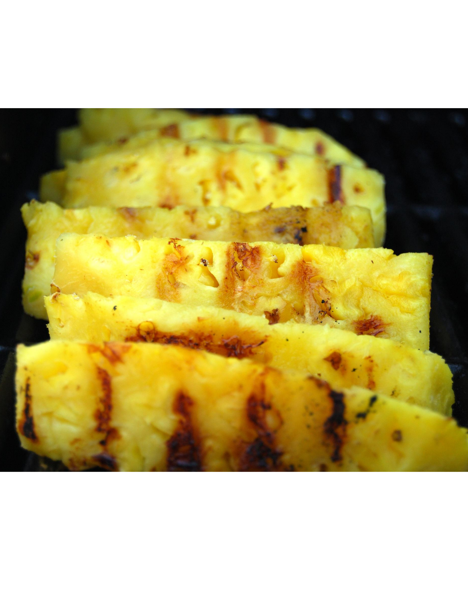 Easy Grilled Pineapple Spears