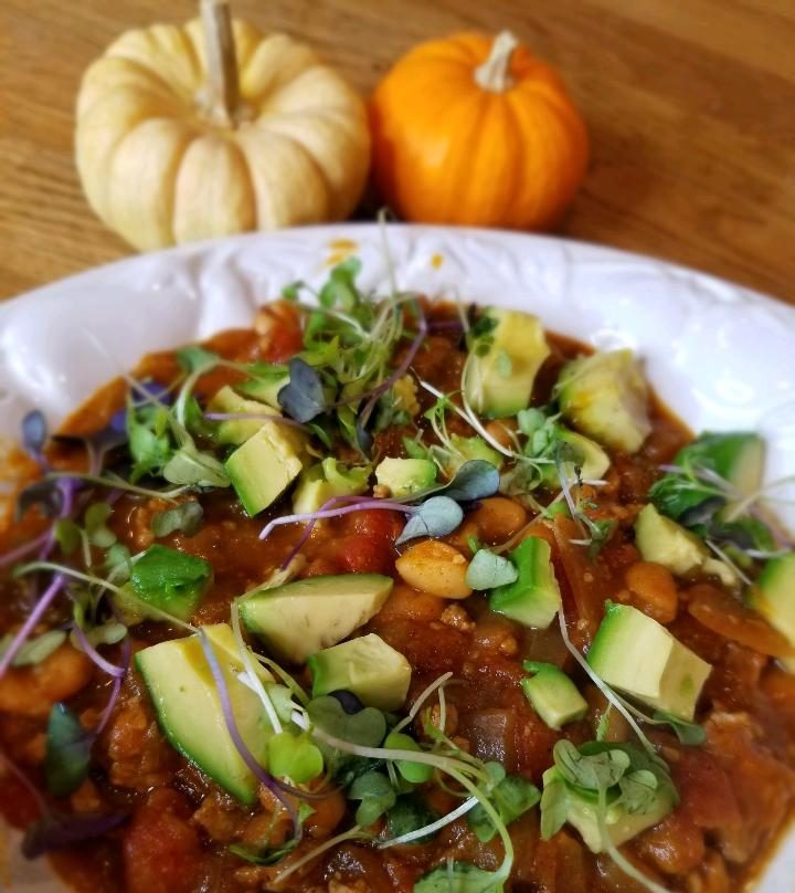 Vegetarian Pumpkin Chili