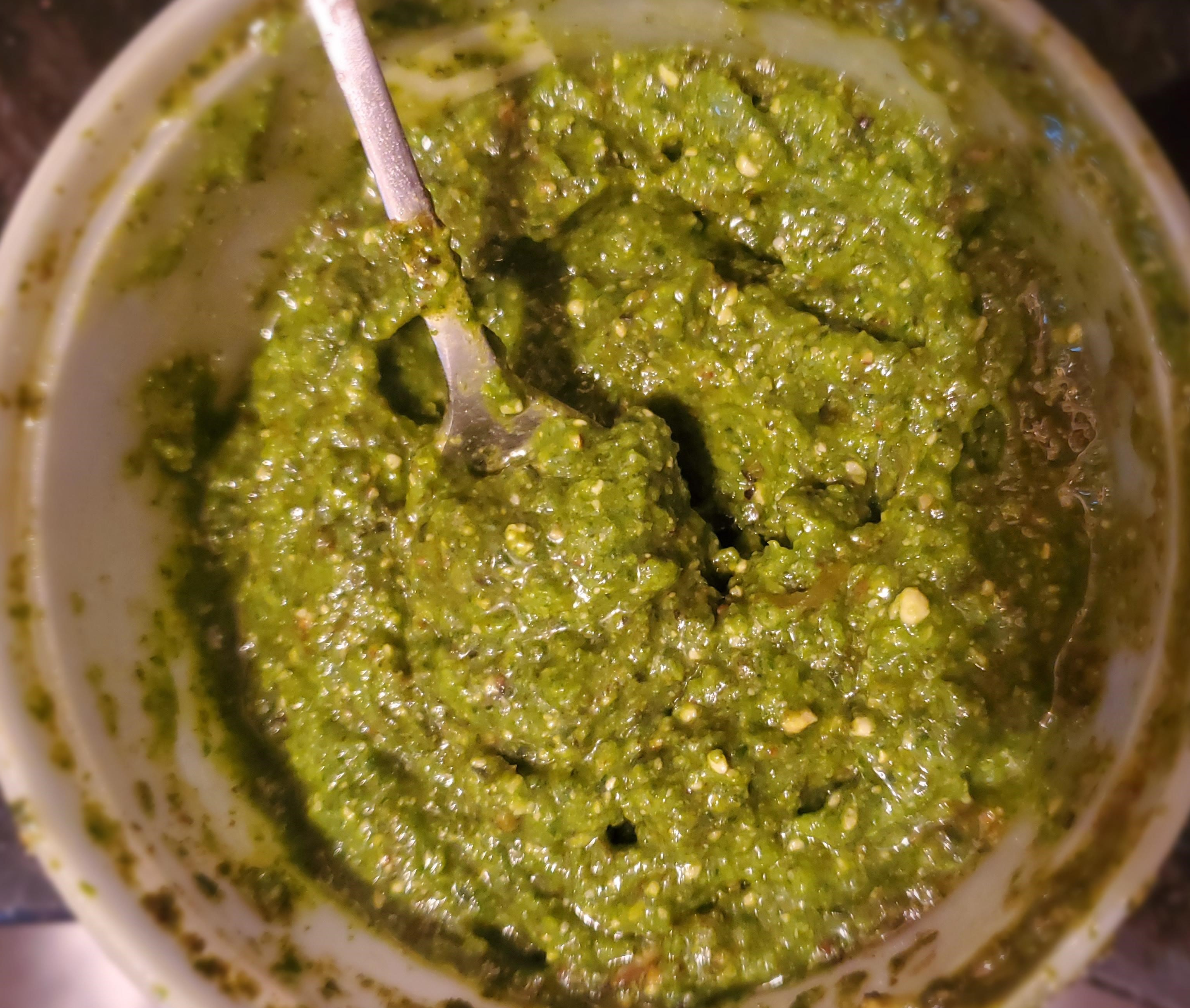 Irresistible Dairy Free Pesto