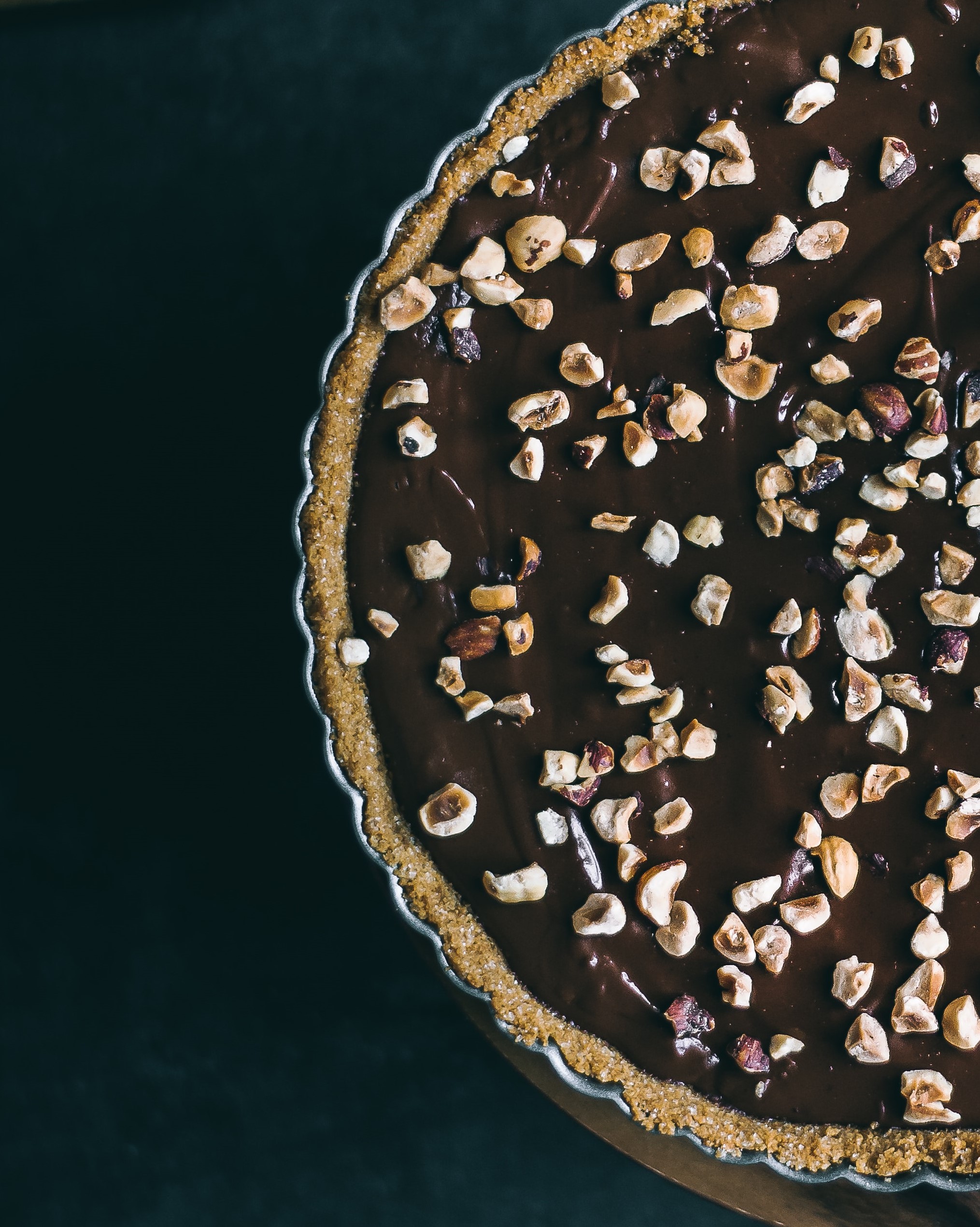 Gluten Free Vegan Chocolate Tart