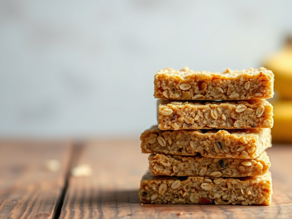Jen’s Banana Oat Fiber Bars