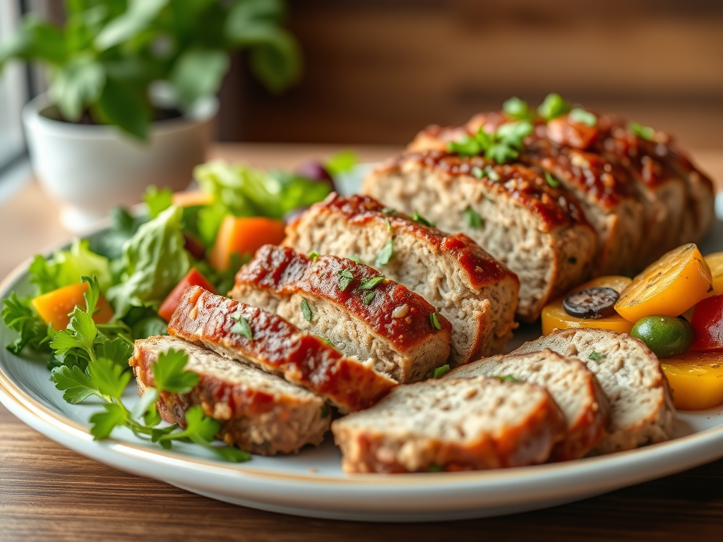 Clean Eating Turkey Meatloaf