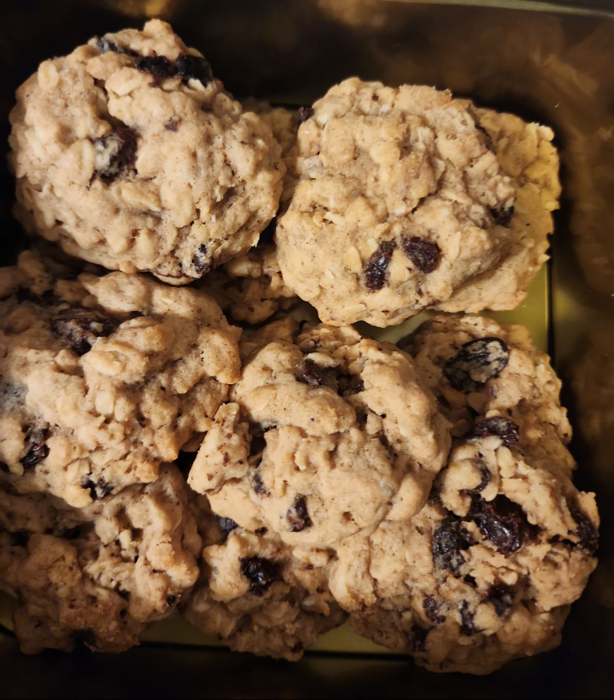 Gluten Free Oatmeal Raisin Cookies