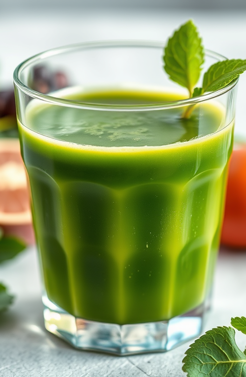 Simple Energizing Green Juice